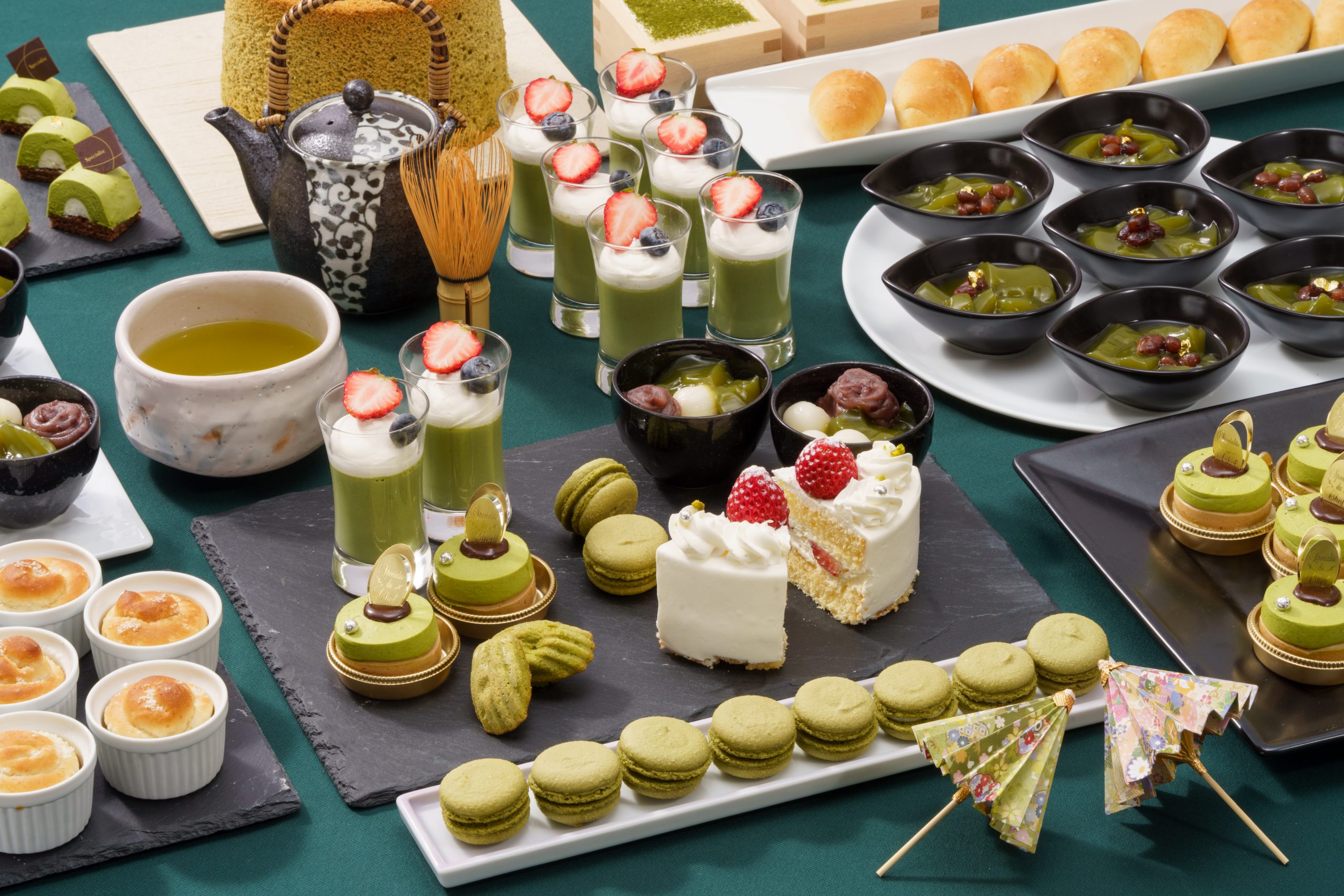2022年 6月12日(日)･26日(日) 2日間限定 静岡茶スイーツブッフェ開催！