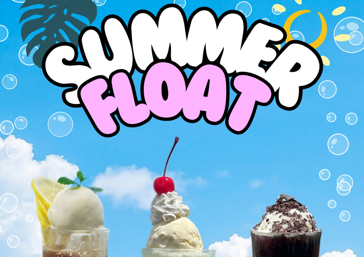 カフェ･ザ･ロードスの夏季限定メニュー<br />サマーフロート
