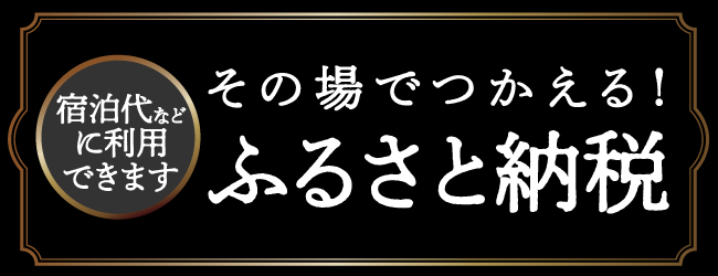 その場でつかえる！ふるさと納税<br />あなたの旅行を､浜松市の応援に。