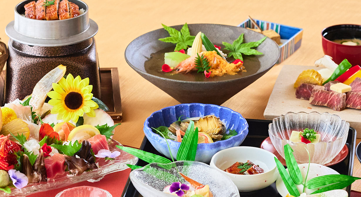 40周年祝い現代風本膳
