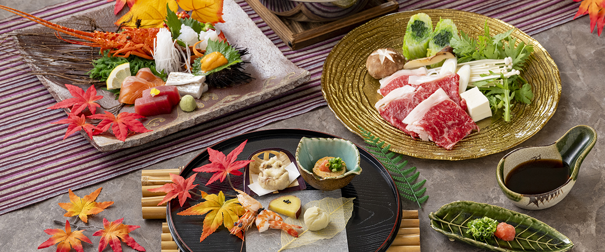 旬の食材を頬張る食欲の秋